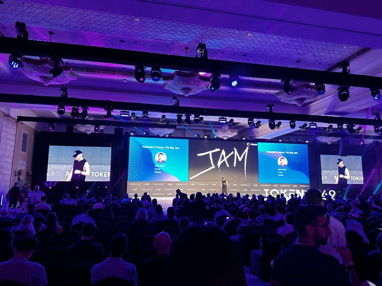 Dr. Gavin Wood debuting JAM at Token 2049 in Dubai 