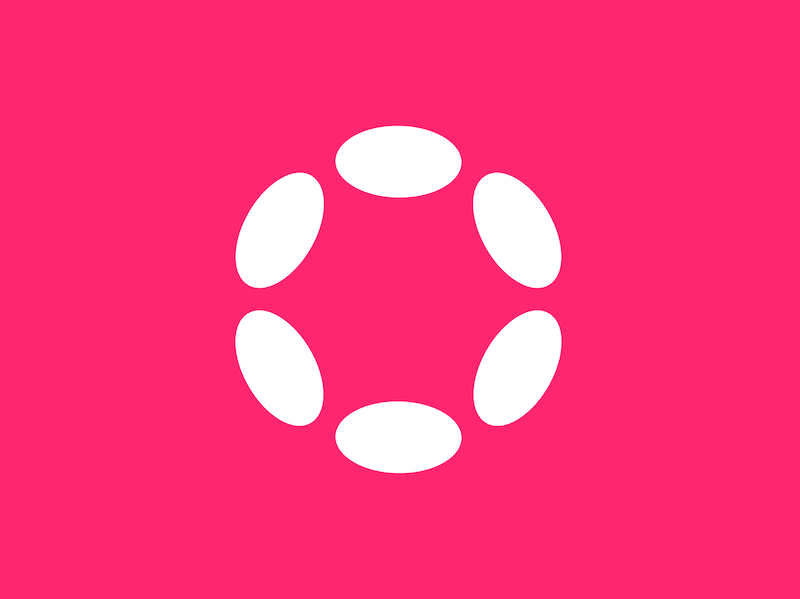 pink polkadot logo